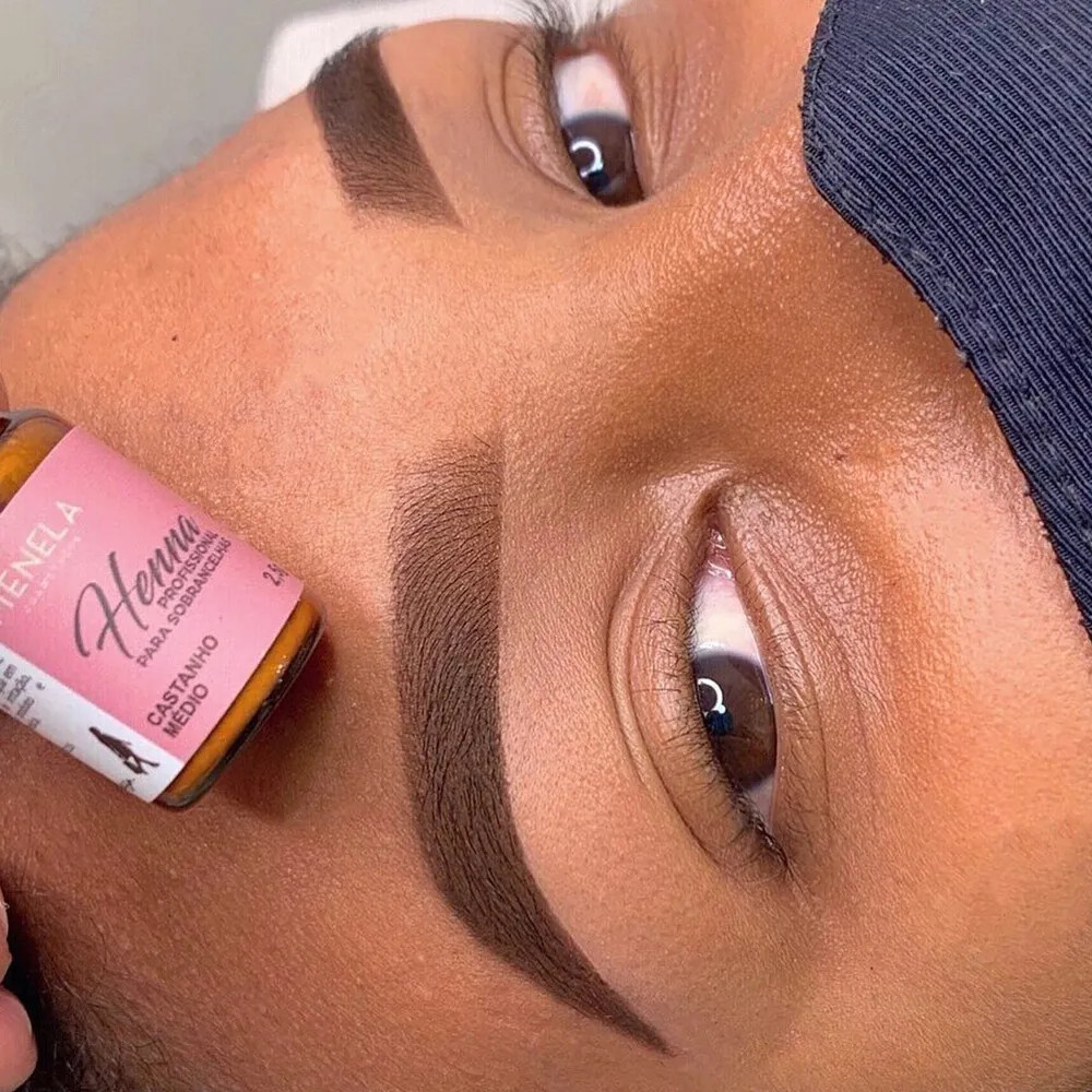 Kit 05 Henna Para Cejas Menela 2,5g - Imagen 2