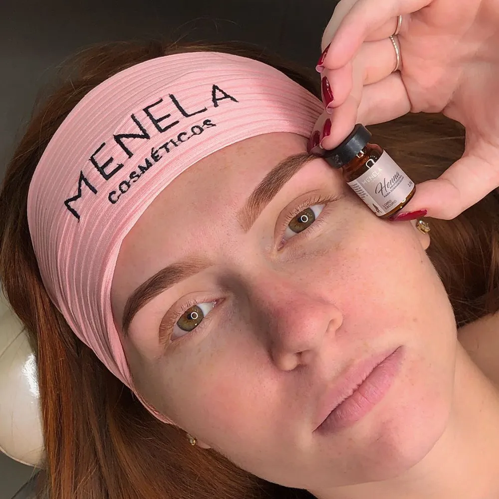 Kit 05 Henna Para Cejas Menela 2,5g - Imagen 3