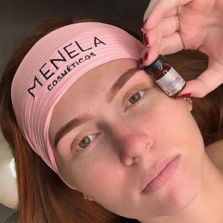 Kit Henna Menela Loiro Oscuro 2,5g + Fijador 15ml - Imagen 2