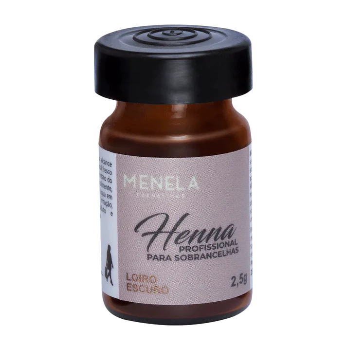 Kit Henna Menela Loiro Oscuro 2,5g + Fijador 15ml - Imagen 6