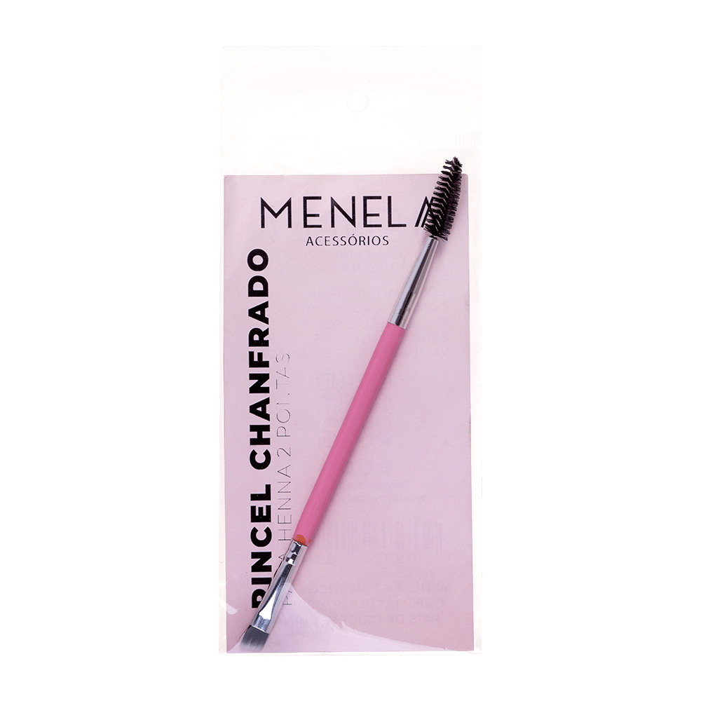 Pincel Menela Biselado Duplo Henna